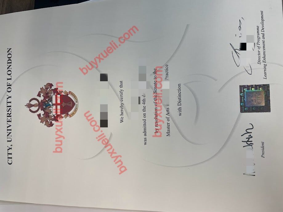 购买伦敦大学城市学院毕业证，制作City University London学位证，原版做伦敦大学城市学院本科毕业证书，伦敦大学城市学院硕士文凭