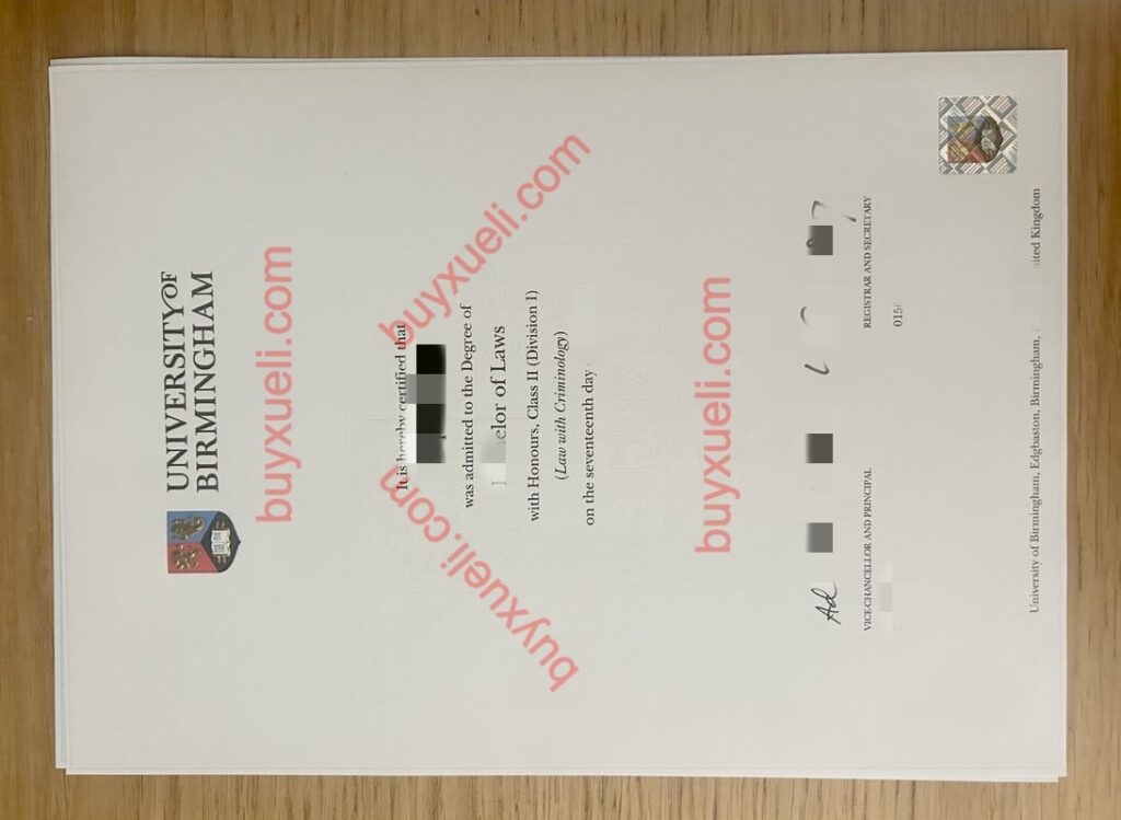 伯明翰大学毕业证样本|办理英国博士文凭|英国文凭购买，办伯明翰大学学位证，在线做伯明翰大学毕业证电子图