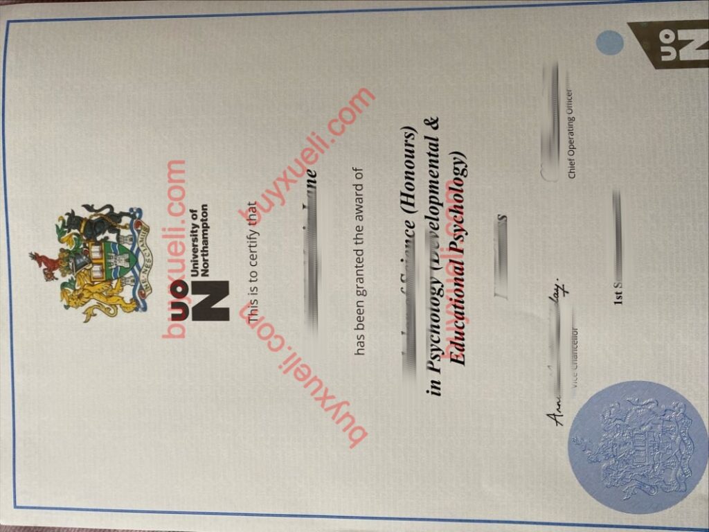 英国北安普顿大学毕业证样本|代办英国烫金文凭|办理国外学历学位证