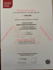 办理南威尔士大学毕业证书,购买英国南威尔士大学学位证,制作英国南威尔士大学文凭要几天？怎么做英国学位证书？