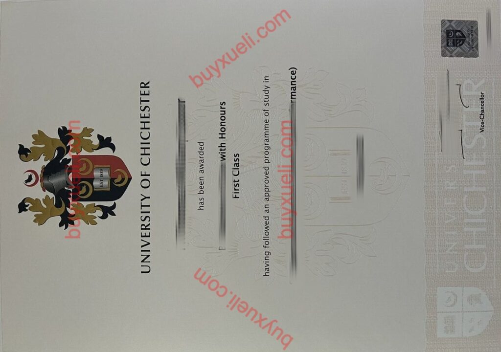 奇切斯特大学毕业证办理,Chichester文凭定制,奇切斯特大学diploma原版复刻,University of Chichester本科文凭,购买奇切斯特大学硕士毕业证