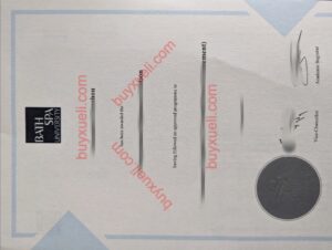 英国巴斯斯巴大学文凭样本，办理英国高仿文凭，代办英国毕业证，巴斯斯巴大学硕士毕业证办理