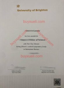 办理布莱顿大学毕业证，做布莱顿大学学位证，购买布莱顿大学文凭，制作布莱顿大学原版毕业学历