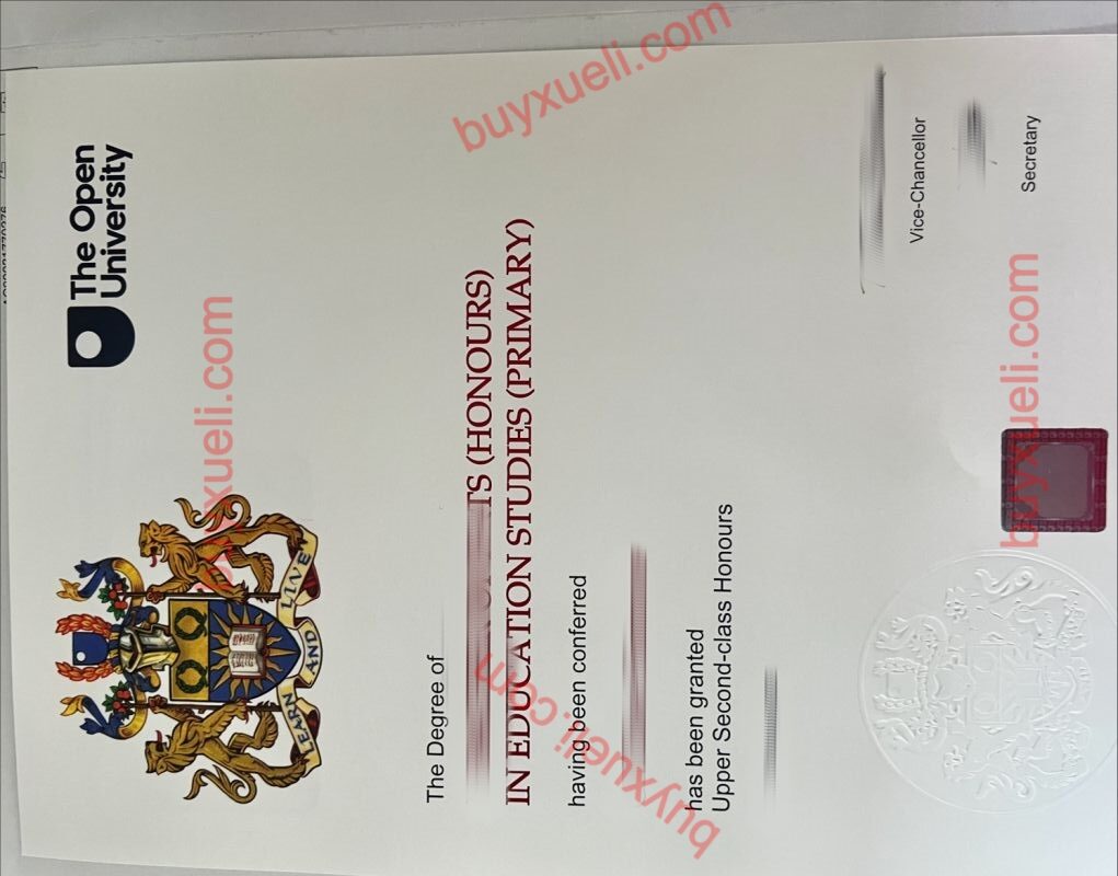 英国开放大学OU文凭定做,制做开放大学毕业证成绩单证书,购买国外大学学历，英国开放大学文凭样本、代办英国大学毕业证