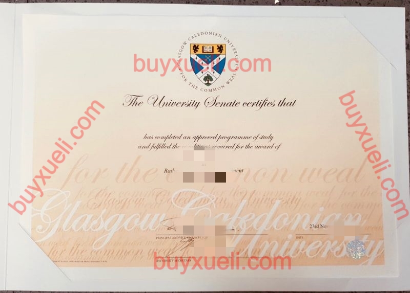 格拉斯哥卡利多尼亚大学文凭、办理英国大学文凭、Glasgow Caledonian University毕业证，购买格拉斯哥卡利多尼亚大学毕业证书