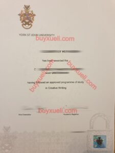 办理约克圣约翰大学毕业证,定制约克圣约翰大学原版学历文凭,York St John University本科毕业证书购买,约克圣约翰大学硕士毕业证长什么样子？