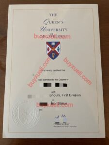 英国贝尔法斯特女王大学毕业证样本,办理英国大学文凭,Queen's University Belfast学位证电子图,制作高仿Queen’s文凭学历,办理QUB毕业证之专业介绍,