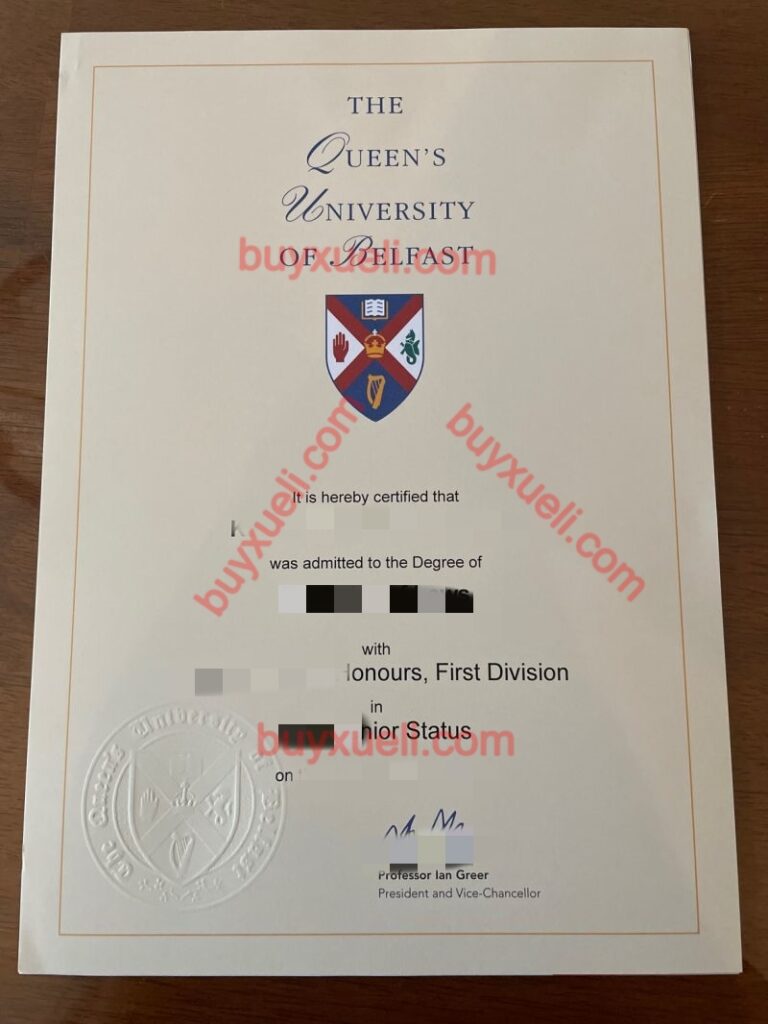 英国贝尔法斯特女王大学毕业证样本,办理英国大学文凭,Queen's University Belfast学位证电子图,制作高仿Queen’s文凭学历,办理QUB毕业证之专业介绍,