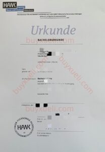 办理德国HAWK应用科学与艺术大学毕业证,在线购买德国HAWK应用科学与艺术大学毕业证书