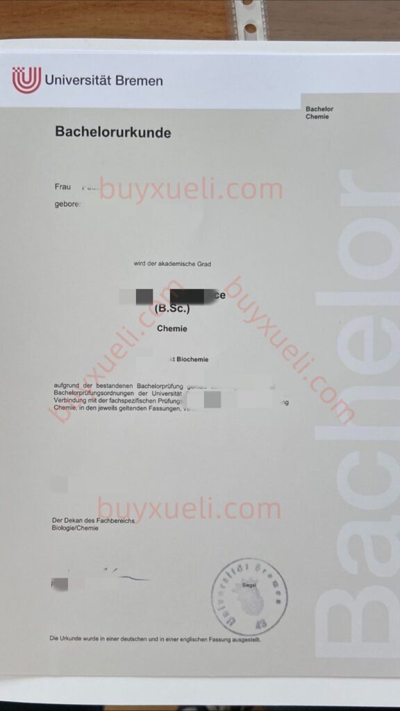 德国不来梅大学毕业证样本|德国不来梅大学全套文凭证书,购买不来梅大学文凭电子图,德国毕业证书,德国高级文凭复刻