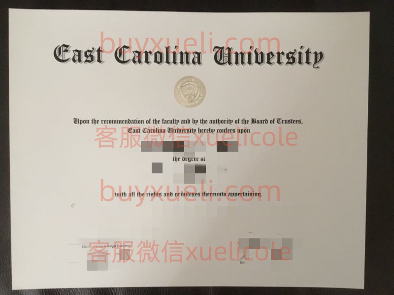 办理东卡罗来纳大学ECU英文毕业证书,美国线上购买East Carolina毕业文凭,添加专业客服微信(xuelicole)咨询下单流程,东卡罗来纳大学毕业证书模版图,办美国真实留信认证