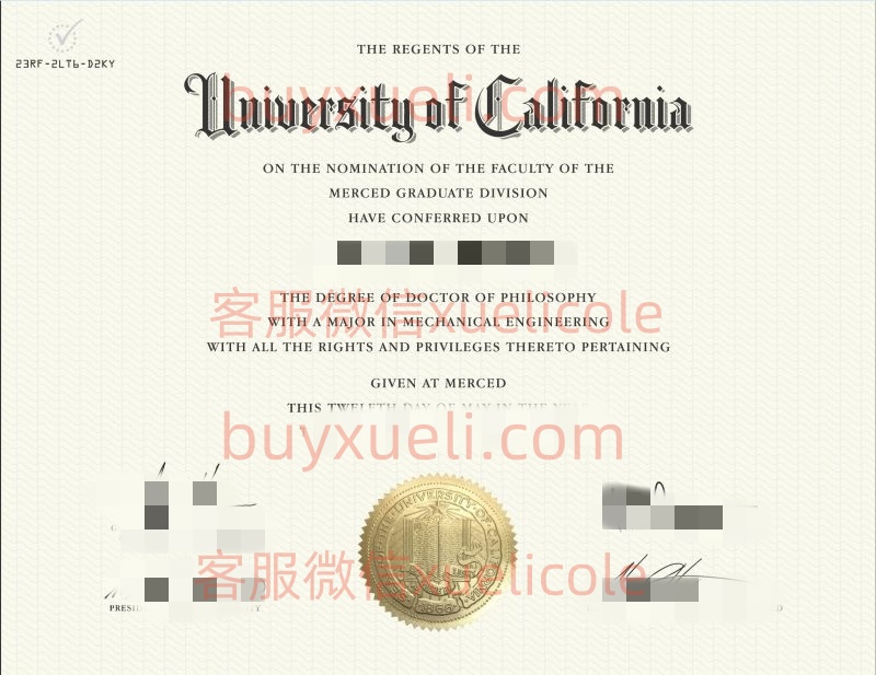办理加利福尼亚大学默塞德分校UCM英文毕业证书,美国线上购买UC Merced毕业文凭,添加专业客服微信(xuelicole)咨询下单流程,加州大学美熹德分校毕业证书模版图,办美国真实留信认证