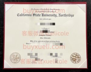办理加州州立大学北岭分校CSUN英文毕业证书，美国线上购买Cal State Northridge毕业文凭,添加专业客服微信（xuelicole）咨询下单流程,购买加州州立大学北岭分校CSUN毕业证书模版图