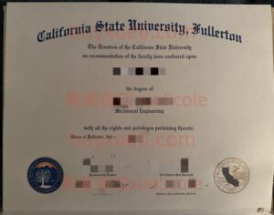 办理加州州立大学富勒顿分校CSUF英文毕业证书，美国线上购买Fullerton State毕业文凭,添加专业客服微信（xuelicole）咨询下单流程,线上查看加州州立大学富勒顿分校CSUF毕业证书模版图