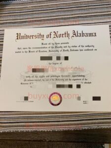 办理北阿拉巴马大学UNA英文毕业证书，美国线上购买北阿拉巴马大学毕业文凭,添加专业客服微信（xuelicole）咨询下单流程,北阿拉巴马大学UNA毕业证书模版图,办美国真实留信认证