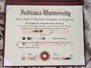 办理印第安纳大学印第安纳波利斯分校IUPUI英文毕业证书，美国线上购买Indiana University-Purdue University Indianapolis毕业文凭,添加专业客服微信（xuelicole）咨询下单流程