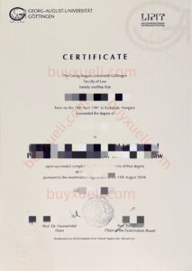 购买哥廷根大学毕业证，线上办理德国格奥尔格·奥古斯特·哥廷根大学学位证，安排制作德国哥廷根大学文凭,在线办理德国原版毕业证