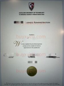购买奥克兰理工大学AUT毕业文凭，在线上查看奥克兰理工大学AUT毕业证书样本效果图，奥理工AUT学士学位证书，新西兰真实留信认证