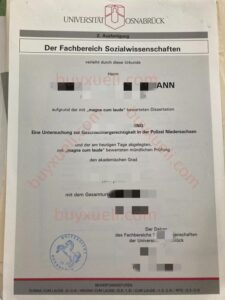 办理奥斯纳布吕克大学毕业证书,制作奥斯纳布吕克大学文凭,快速办理奥斯纳布吕克大学文凭,德国毕业证书