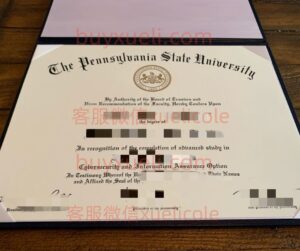 办理宾夕法尼亚州立大学PSU英文毕业证书，美国线上购买Penn State毕业文凭,添加专业客服微信（xuelicole）咨询下单流程,宾州州立大学PSU毕业证书模版图,办美国真实留信认证