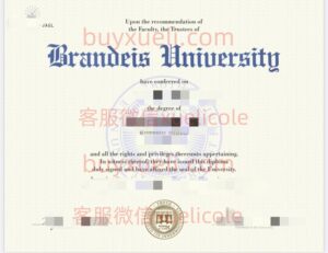 办理布兰迪斯大学英文毕业证书，美国线上购买布兰迪斯大学毕业文凭,添加专业客服微信（xuelicole）咨询下单流程,布兰迪斯大学毕业证书模版图,办美国真实留信认证