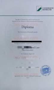 购买德国拜罗伊特大学毕业证书，线上办理德国拜罗伊特大学毕业文凭，查看德国拜罗伊特大学学位证书样本图，德国真实教育部认证，拜罗伊特大学留信认证