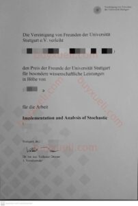 办理德国斯图加特大学毕业证书电子图,购买斯图加特大学毕业文凭,Universität Stuttgart本科学士学位认证,做一份德国斯图加特大学原版毕业证需要多久呢？