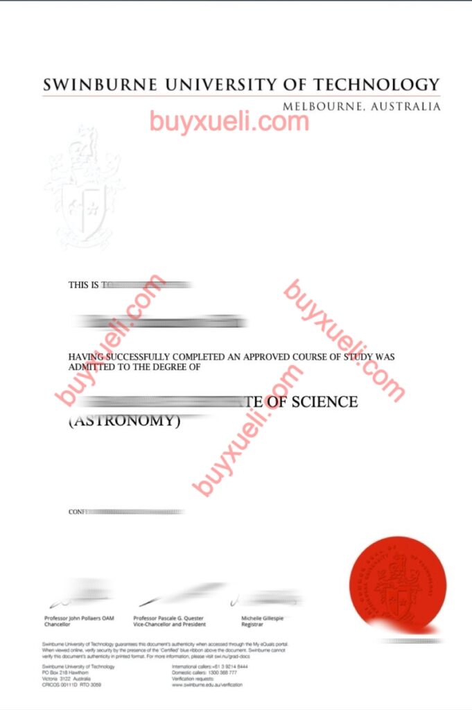 澳洲斯威本科技大学SUT最新文凭购买斯威本科技大学毕业证办理SUT大学文凭定制澳洲大学学位证制作