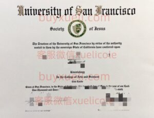办理旧金山大学USF英文毕业证书，美国线上购买旧金山大学毕业文凭,添加专业客服微信（xuelicole）咨询下单流程,观看旧金山大学USF毕业证书模版图,办美国真实留信认证