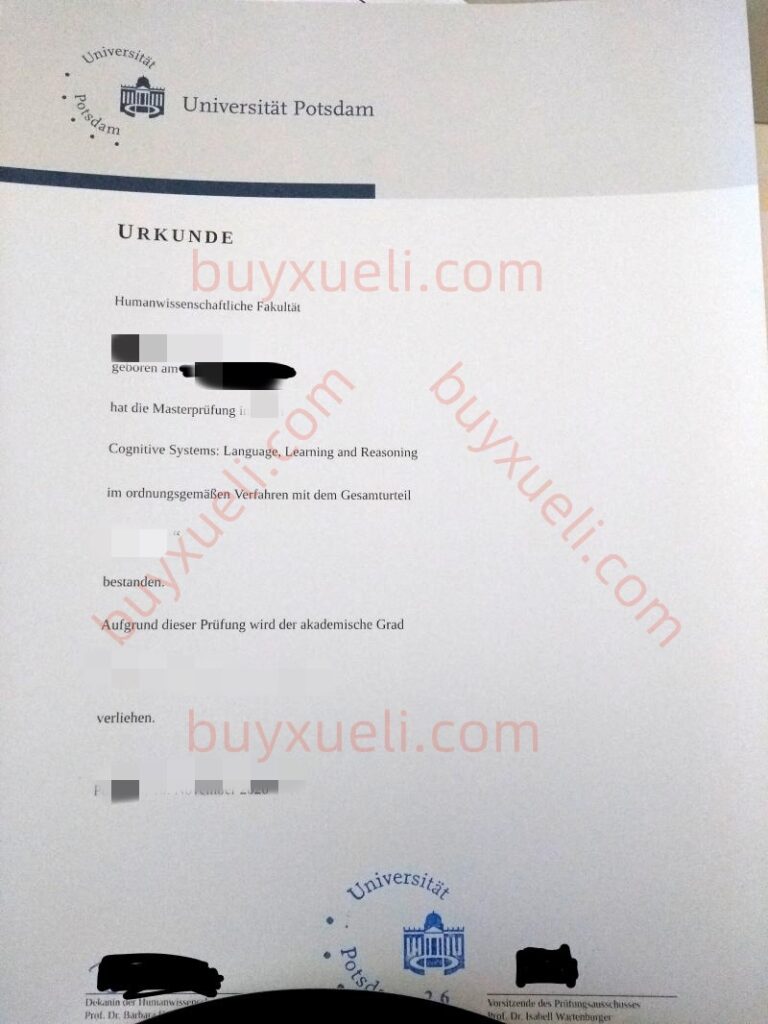 在线够波茨坦大学毕业证,原版一比一做德国波茨坦大学学位证,德国文凭要在哪里购买?,购买波茨坦大学毕业证要多久?24小时出德国文凭电子图