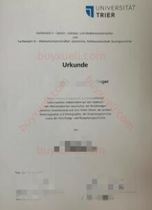 买德国特里尔大学毕业证书原版一比一,办理特里尔大学毕业文凭,Universität Trier学士学位证书,在线查看德国高质量文凭样本