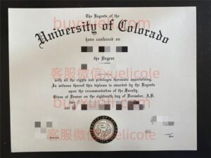 办理CU科罗拉多大学英文毕业证书，美国线上购买科罗拉多大学博尔德分校毕业文凭,添加专业客服微信（xuelicole）咨询下单流程,科罗拉多大学毕业证书模版图,办美国真实留信认证