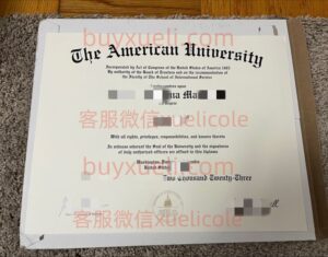 办理美利坚大学AU英文毕业证书，美国线上购买美国大学AU毕业文凭,添加专业客服微信（xuelicole）咨询下单流程,美利坚American大学毕业证书模版图,办美国真实留信认证