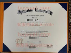 办理SU雪城大学英文毕业证书，美国线上购买syracuse University毕业文凭,添加专业客服微信（xuelicole）咨询下单流程,雪城大学Cuse毕业证书模版图,办美国真实留信认证，