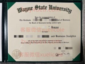 办理韦恩州立大学WSU英文毕业证书，美国线上购买Wayne State University毕业文凭,添加专业客服微信（xuelicole）咨询下单流程,韦恩州立大学毕业证书模版图,办美国真实留信认证