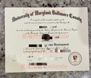 办理马里兰大学巴尔的摩县分校UMBC英文毕业证书，美国线上购买马里兰大学巴尔的摩分校毕业文凭,添加专业客服微信（xuelicole）咨询下单流程,马里兰大学巴尔的摩县分校毕业证书模版图,办美国真实留信认证