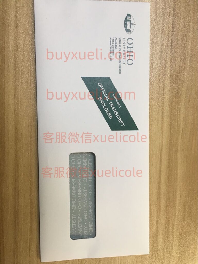 美国俄亥俄大学信封制作，美国各大学原版信封